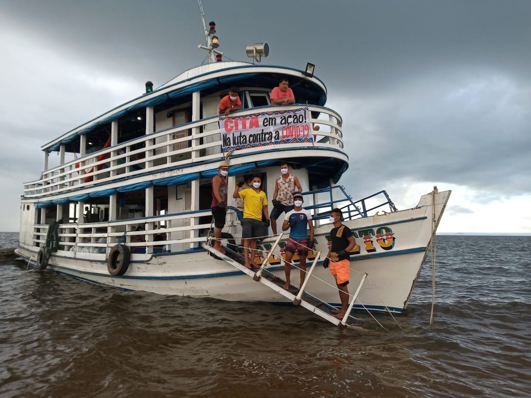 Sem ações do poder público, CITA tem organizado ações de solidariedade para garantir que indígenas não tenham que sair de seus territórios no momento de pandemia. / Foto: CITA