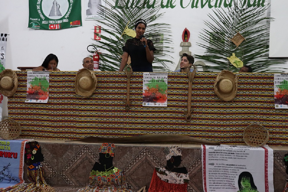 Debate contou com a participação das lideranças indígenas Alessandra Korap Munduruku, Manoel Munduruku, da quilombola de Diamantina (MG) Ione Martins e de Dileudo Guimarães, liderança quilombola de Santarém
