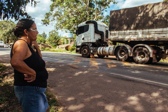 Em plena pandemia e sem consulta prévia, quilombolas do Maranhão sofrem ameaças de retomada de obras de duplicação da BR-135. Foto: Vanessa Zumpano