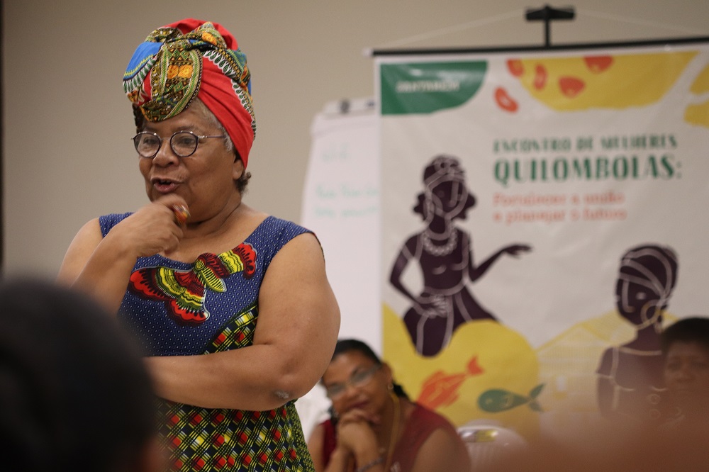 Integrante do Cedenpa, Maria Luiza contribuiu com elementos sobre a organização de mulheres negras e quilombolas