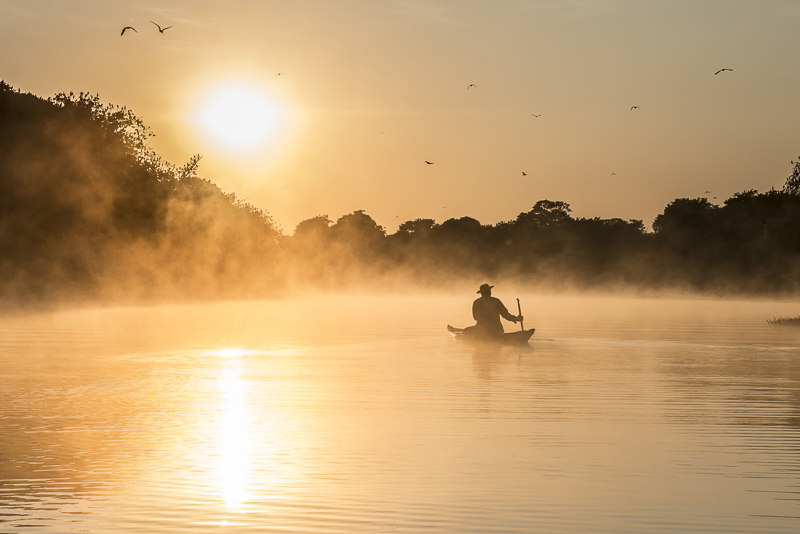 Reserva Extrativista do Lago do Cuniã, em Rondonia, é uma das oito unidades de conservação adotadas nessa primeira fase do Programa Adote um Parque. / Foto: ICMBio