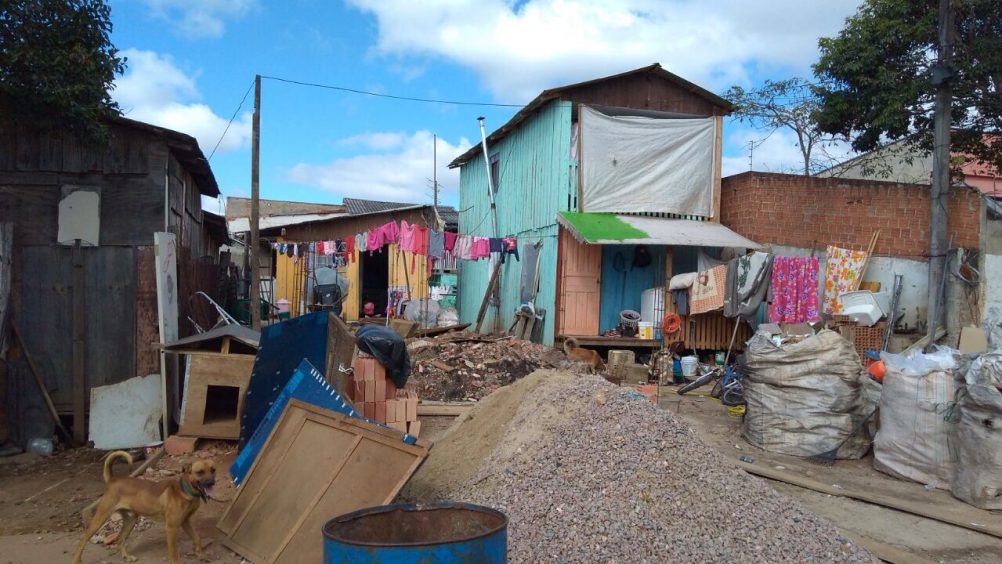 Sociedade Barracão passará por processo de reurbanização, com a construção de novas moradias e de infra-estrutura para uso coletivo. Foto: Coletivo Trena/Divulgação