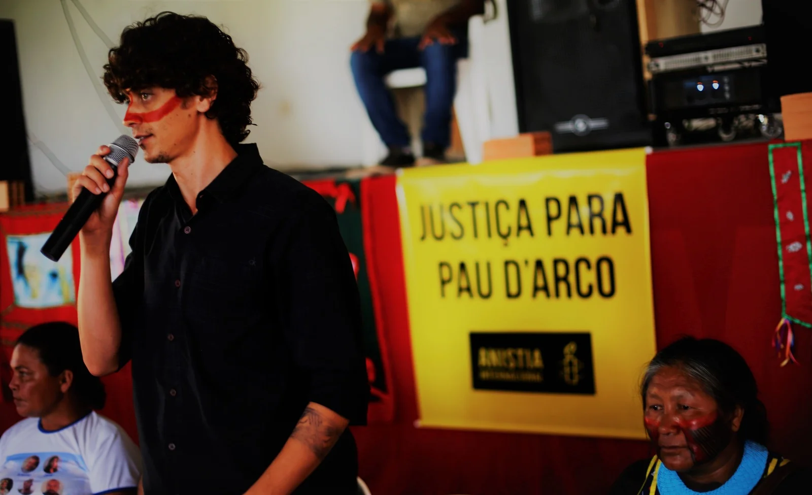 Preso desde janeiro, o advogado José Vargas Sobrinho Filho é uma das grandes vozes de denúncia contra a atuação policial no Massacre de Pau D'arco (PA) / Foto: Lunaé Parracho/Repórter Brasil