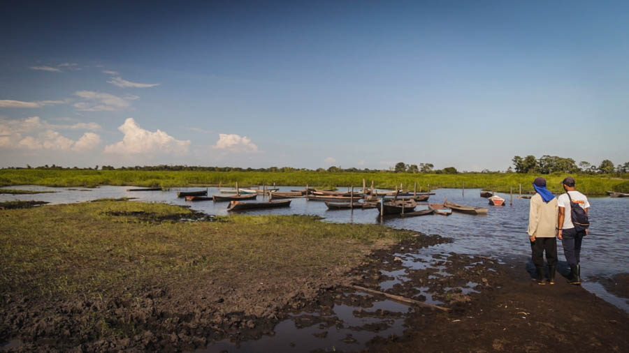 Lago Maicá é fonte de subsistência para famílias quilombolas, indígenas e pescadoras. / Foto: Carol Ferraz/Amigos da Terra Brasil