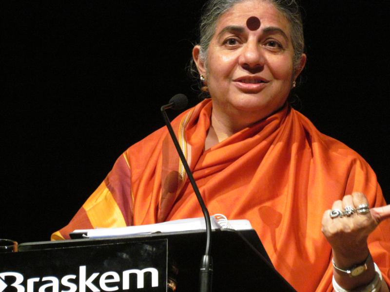 Vandana Shiva (by Cintia Barenho)