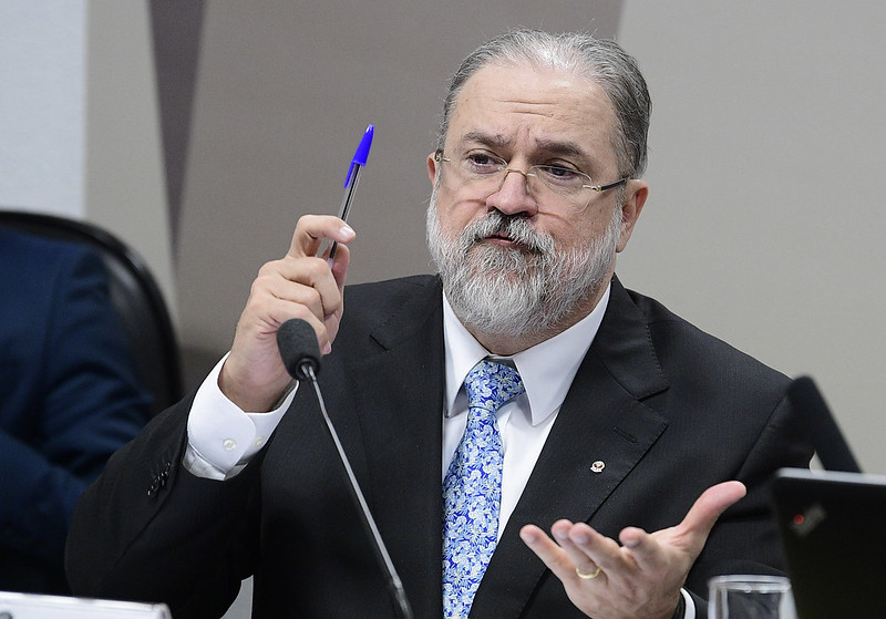 Aras durante sabatina realizada pela Comissão de Constituição, Justiça e Cidadania (CCJ) do Senado. Foto: Pedro França/Agência Senado