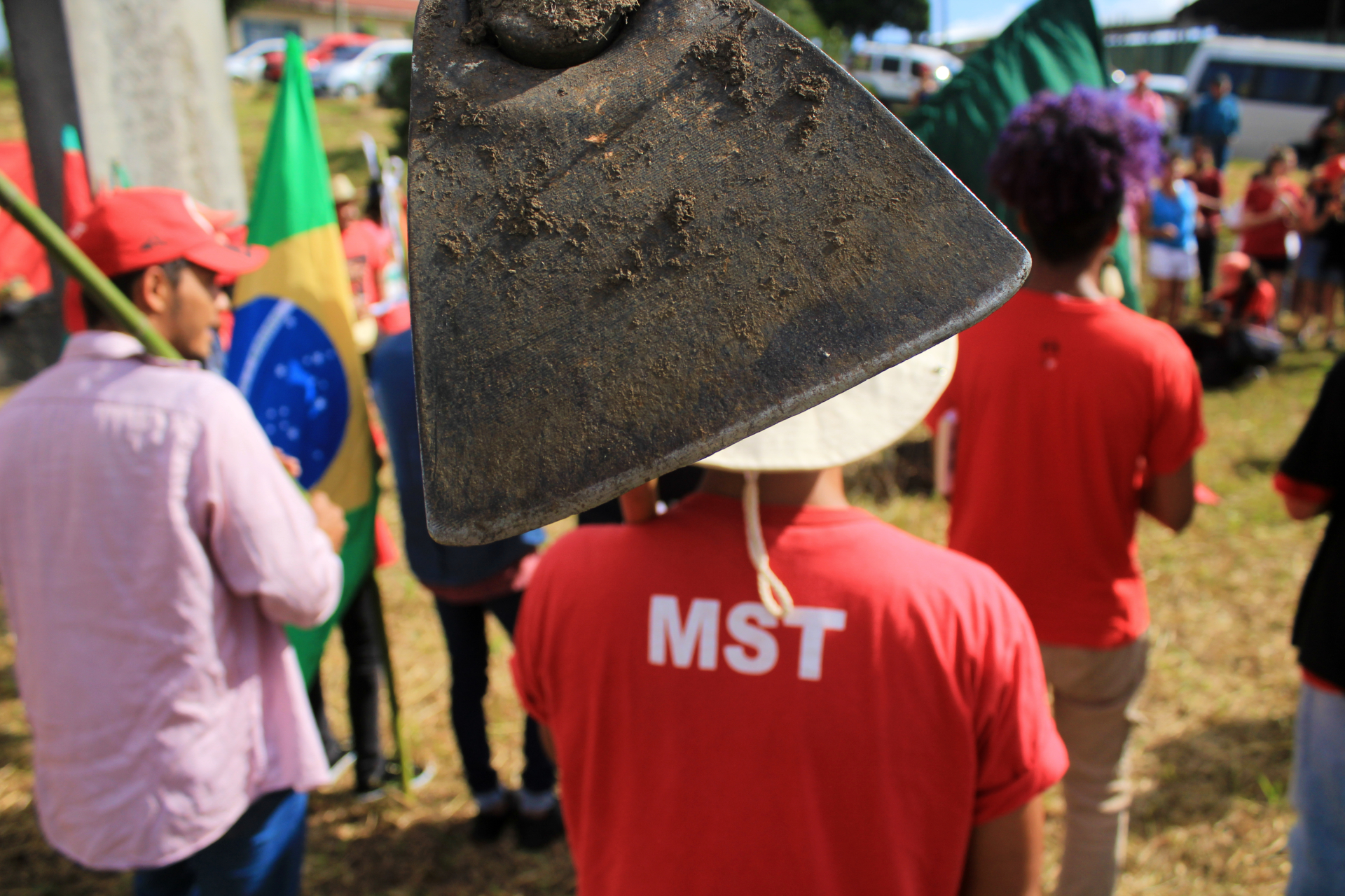 Homenagem resgata trabalhadores que foram mortos por reivindicarem avanço da política de reforma agrária. Foto: Lizely Borges