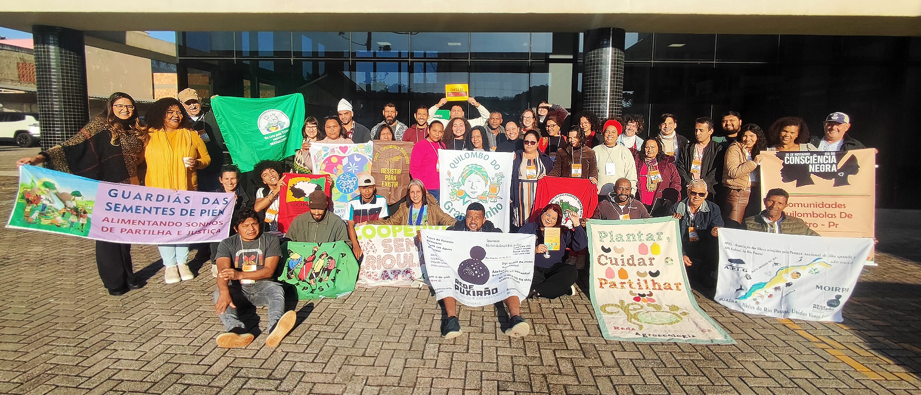A atividade cntou com participação de povos tradicionais e agricultores familiares de várias regiões. Foto: LIzely Boges