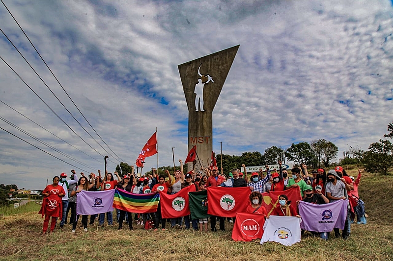 Desde a sua construção, o monumento construído por Oscar Niemeyer tem sido um espaço de memória e local de encontro e mobilização do MST - Welinton Lenon