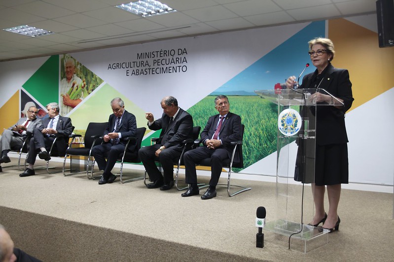 Seminário realizado pelo Mapa voltado para agronegócio é realizado no mesmo dia previsto para votação da ADI isenção fiscal dos agrotóxicos pelo STF. Foto: Noldo Santos/Mapa