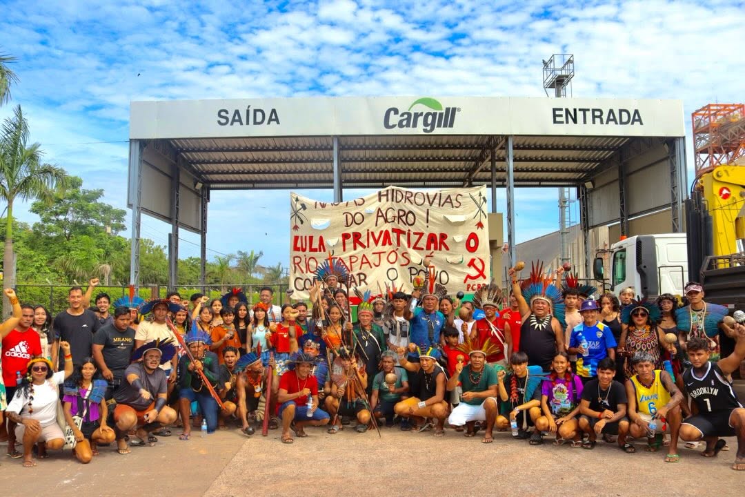 Ocupação da Cargill, no início este ano. Foto: Vitiin Silva / Citupi Amazonia